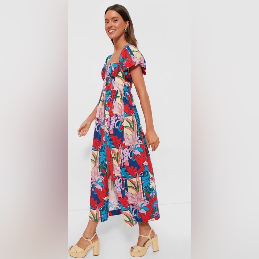 TUCKERNUCK multicolor Climbing Cosmos Valerie Dress 12 - Picture 7 of 12